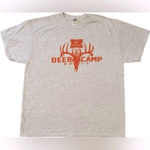 Miller High Life Deer Camp short sleeve t-shirt. Size XL Excellent condition.